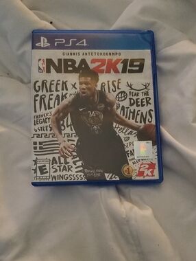 NBA 2K19 (PS4) Giannis Edition - Blue Case
